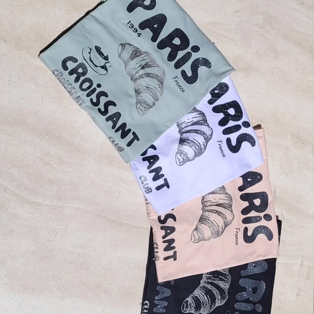 Remeras Paris Croissant